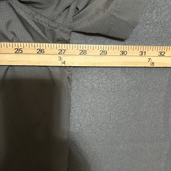 Eddie Bauer Men's Short Sleeve Woven Tech Shirt Size XXL Grey Hiking Fishing - Picture 8 of 10